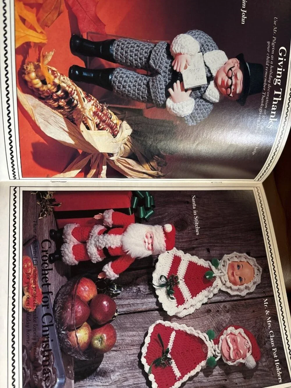 Crochet & Knit Doll Pattern Books Lot Doll Delights McCalls Doll Fashions Vol 1